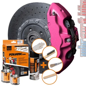 Foliatec Bremssattellack pink metallic candy pink 2169 7-teilig hitzebeständig - Afbeelding 1 van 2
