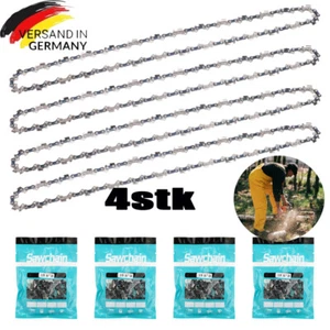 4stk Sägekette Kettensägen Ketten für 16 Zoll Kettensäge Ersatzkette Motorsäge - Bild 1 von 14