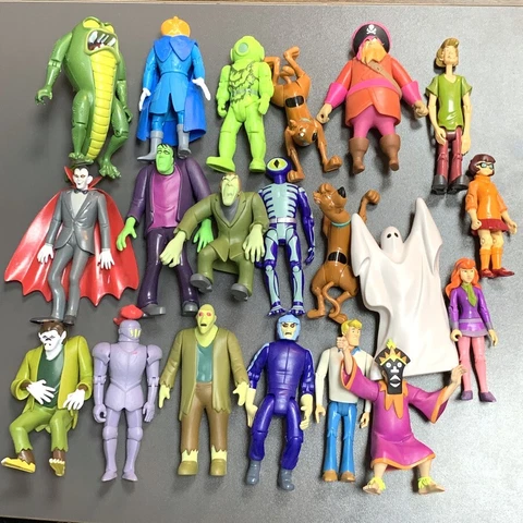 Lot 5'' Scooby-Doo Vampire Zombies Ghost Monster Villains Shaggy Fred Figure Toy Cover