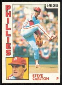 1984 O-Pee-Chee #214 Steve Carlton