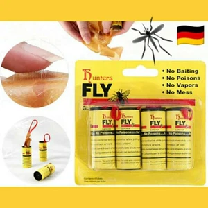 Fliegenfalle🦟Insektenfalle Klebefalle Fliegenfänger Leimfalle Falle Fliegen Neu - Bild 1 von 7