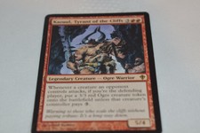 Magic card: Kazuul, Tyrant of the Cliffs, Rare Red Creature, Worldwake