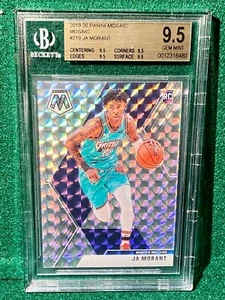 Mosaic Ja Morant Rookie RC 2019-20 Mosaic Prizm #219 BGS VERDADERA GEMA COMO NUEVO 9,5 - Imagen 1 de 2