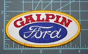 Galpin Ford Los Angeles California CA Händler ovaler AUFNÄHER - Bild 1 von 1
