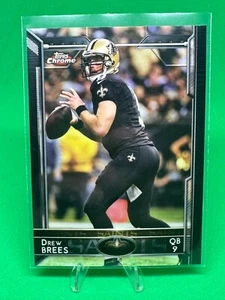 Drew Brees 2015 Topps cromo #12 New Orleans Saints - Imagen 1 de 2