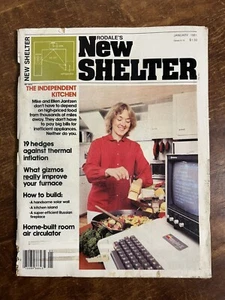 Rodale’s New Shelter Magazine Enero 1981 Calefacción, Cocina, Solar, Circulador de Aire  - Imagen 1 de 10