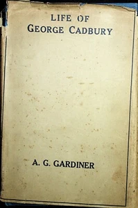 Life of George Cadbury Gardiner 1923 Präsentation Kopie Schokolade Bournville - Bild 1 von 10