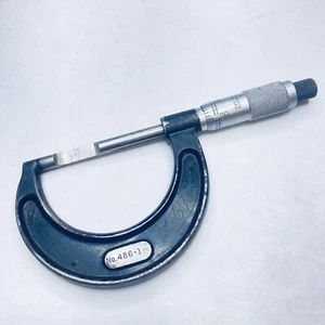 Starrett 486 Blade Micrometer 0-1" Range - .001" Grad - USA - Picture 1 of 13