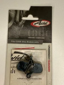 new AVID Disc brake pad Set for Code (MY07-MY10) Organic - Picture 1 of 2