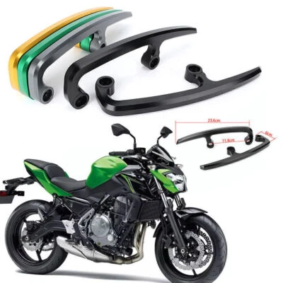 Barra de agarre de manija de asiento de pasajero trasero para Kawasaki Z650 2017 2018 Foto 1 de 4