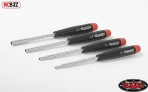 RC4WD 4-teiliges metrisches Präzisions-Sechskantmutterndreher-Set Miniatur-Skala Schrauben Z-F0030 Werkzeug - Bild 1 von 3