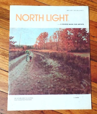 Vintage North Light September / October 1977 A Source Book For Artists - Image 1 of 4
