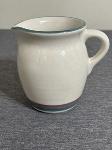 Pfaltzgraff Juniper Creamer purple green ivory - Picture 1 of 8