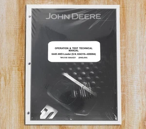 John Deere 644K 4WD Radlader Betriebs- und Testserviceanleitung - TM12105 - Bild 1 von 1