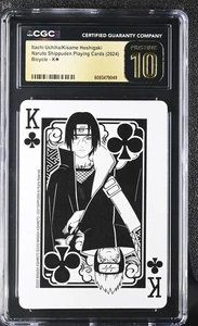 CGC PRISTINE 10 Itachi/Kisame 2024 Naruto Shippuden Playing Cards Bicycle Orig - Picture 1 of 2