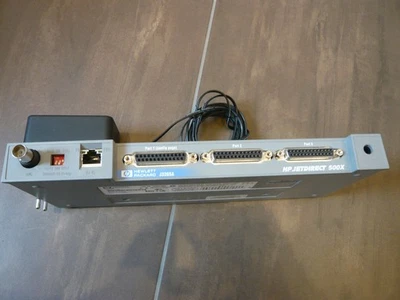 HP Jetdirect 500 Printserver für 3 Drucker mit Netzteil - Bild 1 von 4