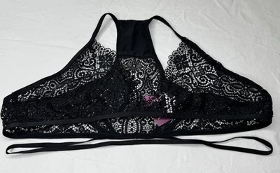 Bralette Adore Me Negro Correa Ajustable Inalámbrica Talla Grande NUEVO Foto 1 de 3