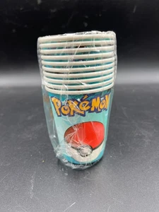 Vintage Pokemon Party Cups in OVP 10er Set - Bild 1 von 3
