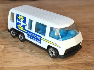 GMC MOTOR HOME AIRPORT TRANSPORTER WEISS HOT WHEELS MATTEL FRANCE VON 1976 - Bild 1 von 5
