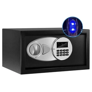 Safe Box with Sensor Light,Hidden Safe Box with Key & Digital Lock for Home a... - Picture 1 of 7