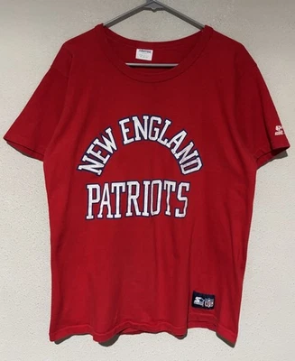 Camiseta De Colección Años 80 Starter New England Patriots Punto Único Talla M Hecha en EE. UU. Z15 Foto 1 de 4