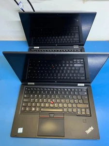 LOTE DE TRABAJO x2 Lenovo ThinkPad X1 Yoga i7? 8GB RAM? SIN SSD SIN REPUESTOS DE ALIMENTACIÓN DEFECTUOSO K20 - Imagen 1 de 14