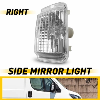 LUZ DE SETA ESPELHO LATERAL DIREITO para 2014-2021 RAM PROMASTER 1500 2500 3500 - Imagem 1 de 4