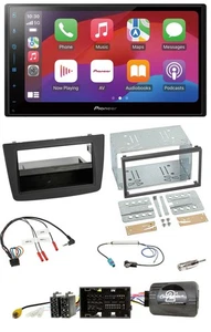 Pioneer DAB USB Lenkrad Bluetooth 2DIN Autoradio für Alfa Mito 14-18 schwarz - Bild 1 von 13