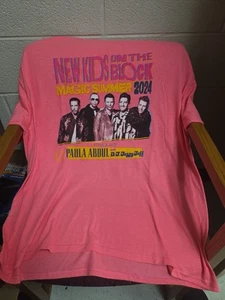 2024 Neu Kids On The Block Magic Summer Tour T-Shirt Größe 2XL NEU ohne Etikett - Bild 1 von 5