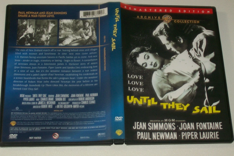 Until They Sail (DVD, 1957 Warner Archive Collection) Paul Newman - Image 1 of 1