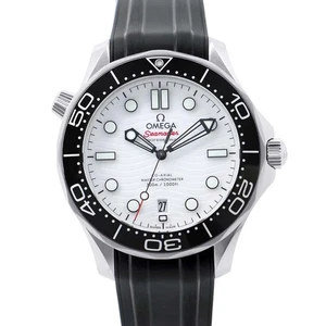 OMEGA Seamaster Diver300M 42mm Stainless Steel/Rubber White Dial 210.32.42.2... - Picture 1 of 4
