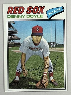 1977 Topps Denny Doyle Boston Red Sox #336 - Image 1 of 3