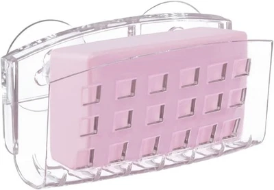 iDesign Sinkworks Kitchen Sink Suction Holder for Sponges, Scrubbers, - Image 1 of 2