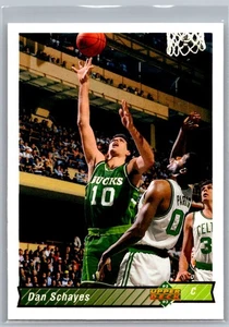 1992-93 Upper Deck #85 Dan Schayes Milwaukee Bucks NBA Basketball Card - Picture 1 of 2