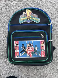 VINTAGE 1996 POWER RANGERS SCHULRANZEN RUCKSACK SABAN SELTEN Schule Kinder SENIOREN - Bild 1 von 13