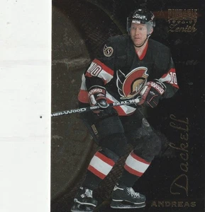 ANDREAS DACKELL OTTAWA SENATORS  PINNACLE ZENITH ROOKIE CARD - Picture 1 of 2