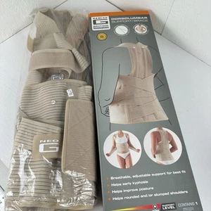 Neo-G Dorsolendenwirbelstütze Bandage fest XXL lang dorsale Lendenwirbel Rückenhaltung - Bild 1 von 8