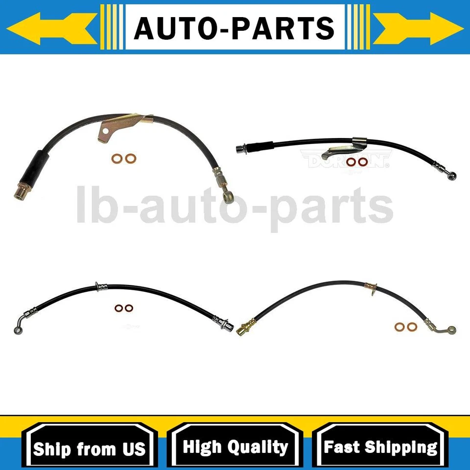 Juego de manguera de freno delantero trasero para Pontiac Torrent 3,6 L 2008-2009 Dorman 4x Foto 1 de 4