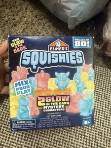 Elmer's Squishies Glow In The Dark Kit-Mystery Characters - Picture 1 of 7