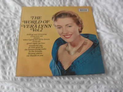 Vera Lynn - The World Of Vera Lynn Volume 2 - LP Record Decca SPA 99 Used - Image 1 of 4