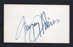 Gregory Hines Autographed 3x5 Index Card - Picture 1 of 1