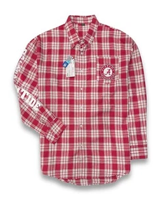 University of Alabama Crimson Tide/Flanellhemd - Neu mit Etikett Herren Medium #48301-YY3 - Bild 1 von 2