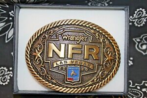 NIB Montana Silversmiths NFR Rodeo Buckle  Bronze Cast 2020 Las Vegas 