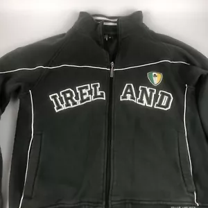 Ireland Jacket Men Dark Green Warm-up M Medium Size Full Zip - Picture 1 of 11