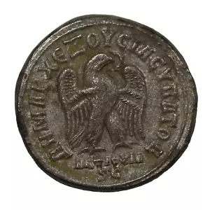 Antike römische Münze Philipp II 247-249 n. Chr. Bi Tetradrachme Adlerkranz Antiochia - Bild 1 von 2