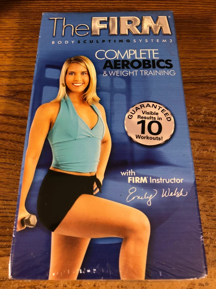 The Firm Complete Aerobics & Weight Training VHS VCR Sealed Emily Welsh - Image 1 of 4