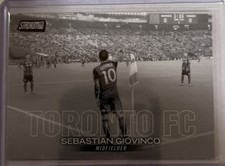 2018 Stadium Club MLS Soccer Black and White #100 Sebastian Giovinco Toronto FC