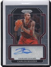 Carlos Boozer 2021-22 Prizm #SG_CBZ Auto - Autograph Cavaliers