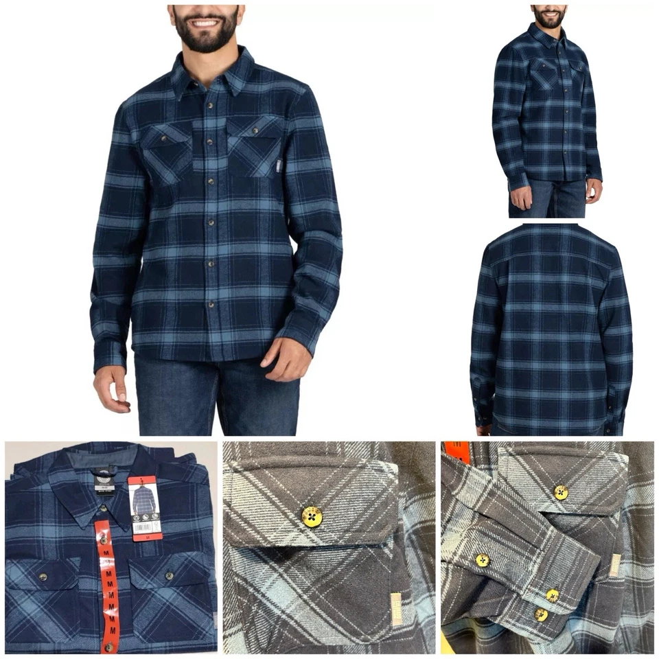 Colorado Clothing Men's Flannel Shirt Blue M