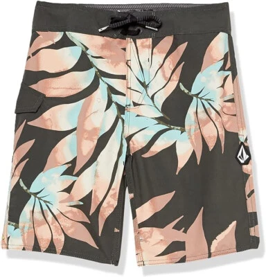 Volcom Boy's Mod Tech Boardshorts, 27 (14) - Image 1 of 4